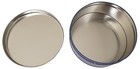 Holiday 2 Lb Round High Quality Cookie Tins  6 Pack  2 Of Each Design 