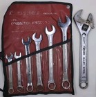 Kal Tools 6 Piece Wrench Set Open End Military Surplus   10in Wrench Vintage