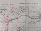 Ww1 Somme Trench Map  serre  4 Gospel Copses  Gommecourt  Monchy-au-bois Etc 