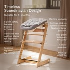 Chair Adjustable Ergonomic Natural Stokke Tripp Trapp 661100 High Baby Newborn