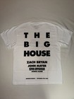 Zach Bryan   John Mayer Authentic 2025 White Show Shirt - Medium