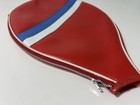 Vtg 80 s Tennis Racquet Head Cover-hong Kong Roy Emerson Chemold Red white blue