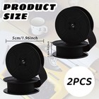 Universal Typewriter Ribbon Twin Spool Replacement Pack - Black Ink  2 Pcs 