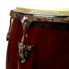 B-stock Zenison 12  Conga Drum  And Basket Stand Red Wine -world Percussion