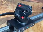 Manfrotto Fluid Head 701 Hdv With Glide Track  1 Meter 40 Inches  Euc