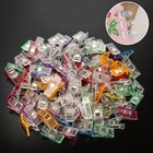 100pcs Pack  Wonder Clips For Crafts Knitting Quilting Sewing Crochet Gift Us