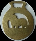 English Bulldog Horse Brass  n653 