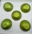 Vintage Emalox Norway Green Anodized Aluminum 6    Bowls Set Of 5 Mcm Bjorn Engo