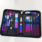 9-18pcs Set Professional Stainless Steel Manicure   Pedicure Kit Precision Nail 