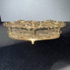 Matson 467 K35 Ormolu 9 Hole  Lipstick  makeup Brush Holder Vintage 50 s