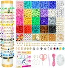 Bestnow Clay Beads Bracelet Making Kit Toys For Girls Kids Charms Kit 18 Colors