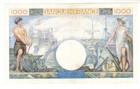 France Billet 1000 Francs 24 10 1940 Commerce Et Industrie Fay39 P96a Vf vf