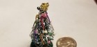 Artisan Dollhouse Miniature Decorated Christmas Tree W Dresden Star