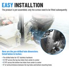 Manual Jack Plate Adjustable 4  Outboard Motor Jack Plate For Boat Steer System