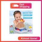 6 Pack Light Up Ocean Animals Bath Toys   Magic Bath Book   Storage Bag