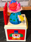 Vintage 1987 Mattel Jack In The Box Music Pop-up Clown Wind-up Made In U s a 