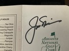 Jack Nicklaus Signed Masters Score Card  Double Cert Gai 153268 Psa  Ao90301