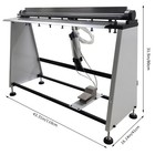Pneumatic Single   edge Folding Machine Single   edge Bookbinding covering Equipment