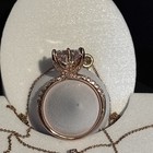 925  Sterling Multi Gold Tone Jewelry Set  Ring  Necklace   Pendant   Bracelet  