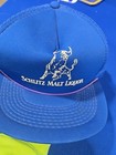 Vtg 80s 90s Schlitz Malt Liquor Trucker Hat Snapback Cap Beer Advertising