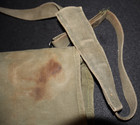 Korea - Vietnam War Us Army Map   Dispatch Bag Case Od7 Shoulder Type  Scarce