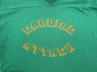 Vintage 70s Russel Athletic 3 4 Sleeve Jersey Shirt Size L Cardiac Attack Read