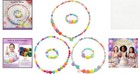 Colorful Bead Necklaces   Bracelets For Girls  Unique Toddler Jewelry Gift Set