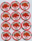 5 Flamingo Hilton American Classic Car 12 Chip Set  383 Le Las Vegas 1996