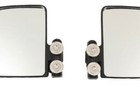 Universal Pair Of Vinyl Coated Magnetic Tractor Mirrors  Kubota John Deere