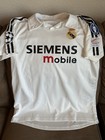 2002-03 Signed Real Madrid Ucl Ronaldo  11 Jersey Beckett Auth Bd41823