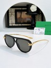 Bottega Veneta Bv1418s Women s Sunglasses Black Frame Gray Lenses Designer W box