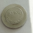 Vintage Ryko Car Wash Token - Same Sided - Silver Color