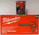 New In Box Milwaukee M12 2441-20 10 Oz Caulk Adhesive Gun  1  5 0 Ah Battery 12v
