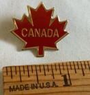 Vintage Canada Maple Leaf Travel Souvenir Lapel Pin