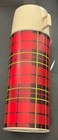 Vintage Classic King Seeley Tall Thermos In Red Plaid Made In Usa 1960 s