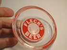 Vintage Fleck s Beer Ash Tray Fleckstien Faribault Minnesota Brewery