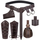 Medieval Viking Belt Set - Renaissance Costume Accessories For Cosplay   Dress U