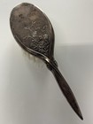 Antique Webster Sterling Silver Baby Brush With Roses