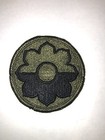 9th Infantry Division Subdued U s  Army Shoulder Patch Insignia