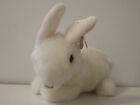 Ty Classic 10   bows The White Rabbit  Vtg Spring Bunny Beanie Plush  ty  1997 