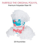 Polyester Fiber Stuffing Pillow Filling Washable Polyfill Crafts 20 Lb White New