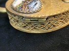 Rare Antique St  Louis 1904 Gilt Brass Padlock Token Box By American Royal M Mfg