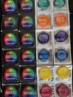 Trustex Assorted Colors Lubricated Condoms   12 Pack