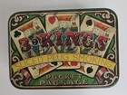 Original 3 Kings Sliced Plug Smoking Tobacco Tin Plain Tree Daher England Vtg 5 