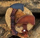 Set Of 3 Custom Handmade Carbon Steel Tomahawk Axe  Hunting throwing Axe W sheat