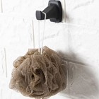 4 Piece Wall Mount Steel Towel Holder Bath Hardware Set  Matte Black