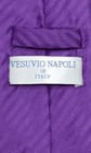 Vesuvio Napoli Necktie Purple Striped Vertical Stripes Design Mens Neck Tie