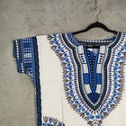 Nwt Ft Inc African Unisex Men Shirt Xl Dashiki Hippie Boho Tribal 100  Cotton