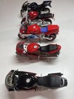 Maisto Die-cast Motorcycles Lot Of 5 Yamaha Bmw Kawasaki Ducati Honda 1 18 Gc