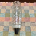 Vintage 1950 s Seagrams Gin Embossed Glass Bottle 24 Oz Plastic Twist Top